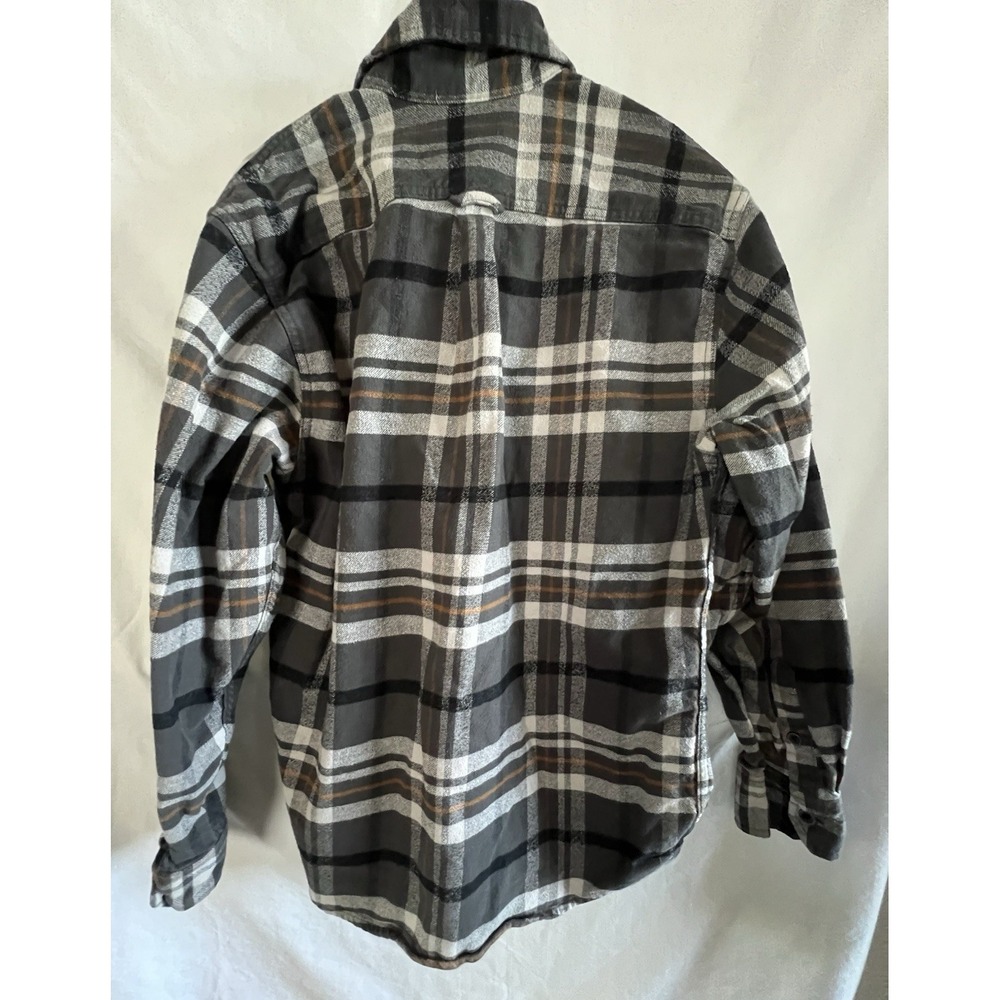 Jach's Brown Plaid Flannel Button Down Long-sleeved Shirt Men's Medium